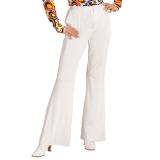 Pantalon pattes d´eph´ blanc pour femme 