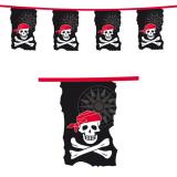 Guirlande de fanions "Jolly Roger" 10 m 