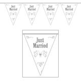 Guirlande de fanions "Just Married" 10 m