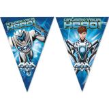 Guirlande de fanions "Max Steel" 2,3 m