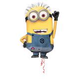 Ballon en aluminium XL "Happy Minion" 63 cm