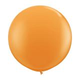 Ballons de baudruche XL unicolores 90 cm - orange