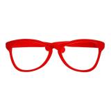 Lunettes de clown XXL - rouge