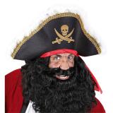 Bicorne "Méchant capitaine pirate"