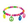 Bracelet "Hippie multicolore" - vue détaillée