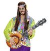 Guitare gonflable "Flower Power" 100 cm - orange - 2 