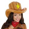 Chapeau de cowboy gonflable 30 cm