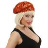 Bonnet basque "Paillettes" - orange - 2