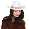 Chapeau de Cowboy "Shérif" - blanc - 2 