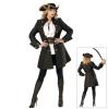 Manteau de pirate chic pour femme