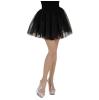 Tutu unicolore 37 cm - noir - 1 