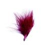 Plumes unicolores 20 pcs. - bordeaux