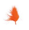 Plumes unicolores 20 pcs. - orange