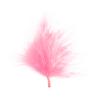 Plumes unicolores 20 pcs. - rose