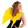 Ailes unicolores 50 cm  - jaune
