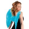 Ailes unicolores 50 cm  - turquoise