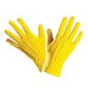 Gants unicolores "Couleurs à gogo" 23 cm - jaune - 1 