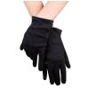 Gants unis 23 cm - noir