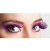 Faux cils unicolores - lilas