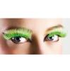 Faux cils unicolores - vert fluo