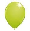 Ballons de baudruche unis métallisés - vert pomme