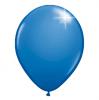 Ballons de baudruche unis métallisés - bleu