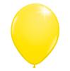 Ballons de baudruche unis métallisés  - jaune