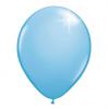 Ballons de baudruche unis métallisés  - bleu clair