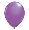 Ballons de baudruche unis métallisés - lilas