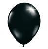 Ballons de baudruche unis métallisés - noir