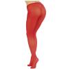 Collants unicolores - rouge-XL - 2