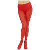 Collants unicolores - rouge-XL - 1 