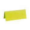 10 cartons nominatifs unicolores - vert