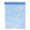Chemin de table unicolore en non tissé 5 m - turquoise
