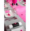 Chemin de table intissé unicolore 10 m - rose vif