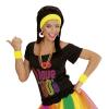 Bandeau unicolore fluo 3 pcs. - jaune - 2 