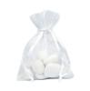 10 sachets Organdi unicolores - blanc