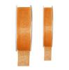 Ruban de déco Organdi unicolore - orange-40 mm