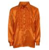 Chemise à jabot - orange-XL - 2 