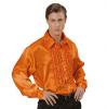 Chemise à jabot - orange-XXL - 1 