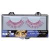 Faux cils colorés & métallisés 3 pcs - rose