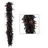 Boa de plumes "Glamour" noir 180 cm