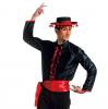 Haut avec ceinture "Flamenco"