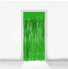 Rideau de porte à franges métallisées 2 m - vert