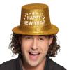Haut de forme pailletté "Happy new year"  suggestion de présentation