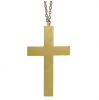 Collier doré avec croix "Prêtre"