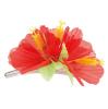 Pince pour cheveux "Hibiscus fleuri" - rouge vue détaillée