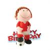 Figurine Happy Birthday "Joueur de foot" 2 pcs.