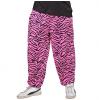 Pantalon pour homme "80's Baggy Pants Pink Zebra"
