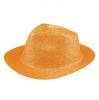 Chapeau "Paillettes" - orange néon - vue détaillée 